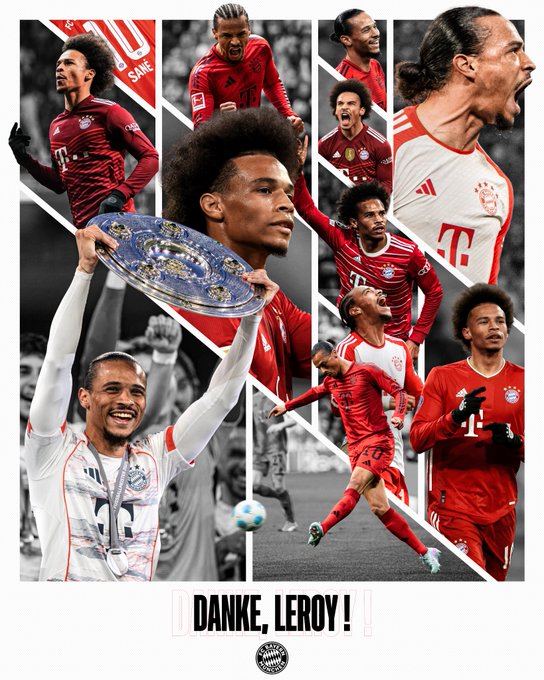 Bayern Münih'ten Leroy Sane Kararı: Yıldız Oyucu Vedalaştı