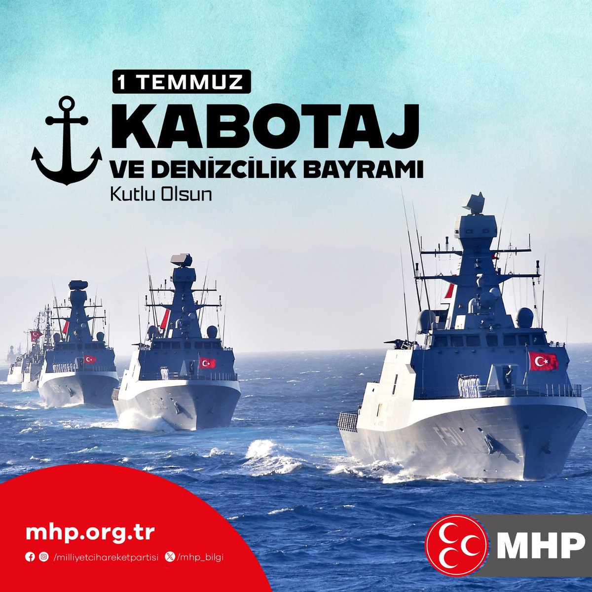 1 Temmuz Kabotaj ve Denizcilik Bayramı Coşkuyla Kutlandı