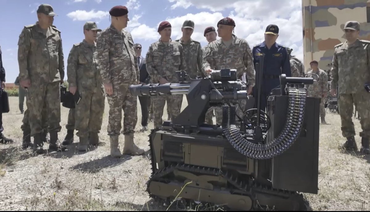 Özel Kuvvetler Komutanlığı'na Yeni Nesil Gatling Toplu İnsansız Kara Aracı Katıldı