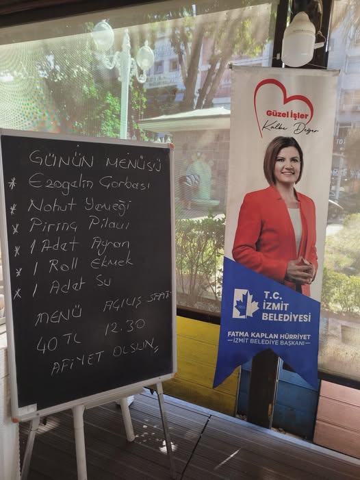 İzmit Belediyesi Kent Lokantası'nda Bugünün Menüsü Açıklandı