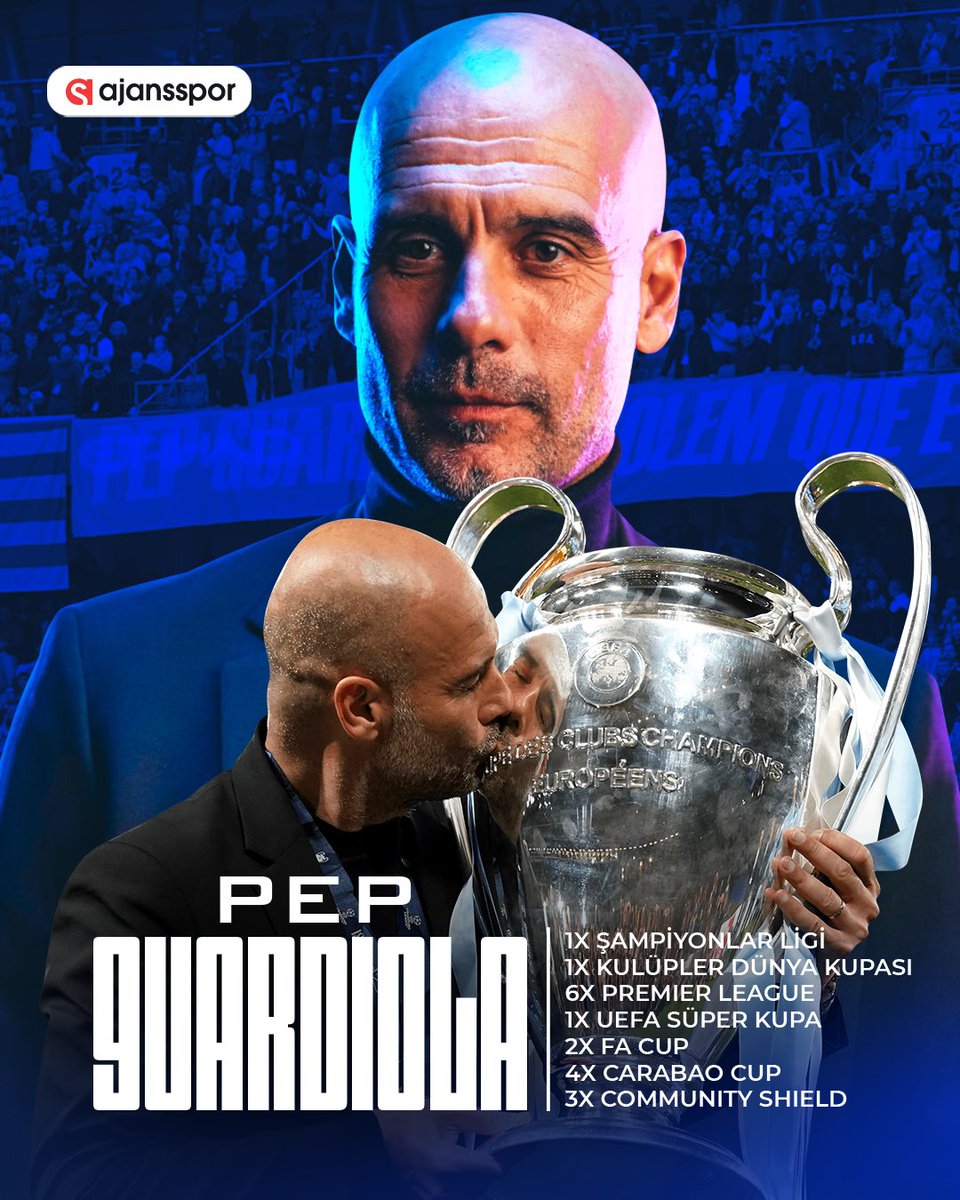 Pep Guardiola'nın Manchester City'deki 10. Yılı Doldu