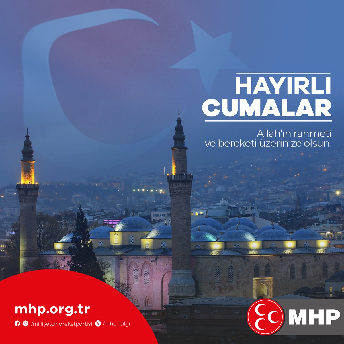 MHP'den Bilgi Paylaşımı: Hayırlı Cumalar Mesajı