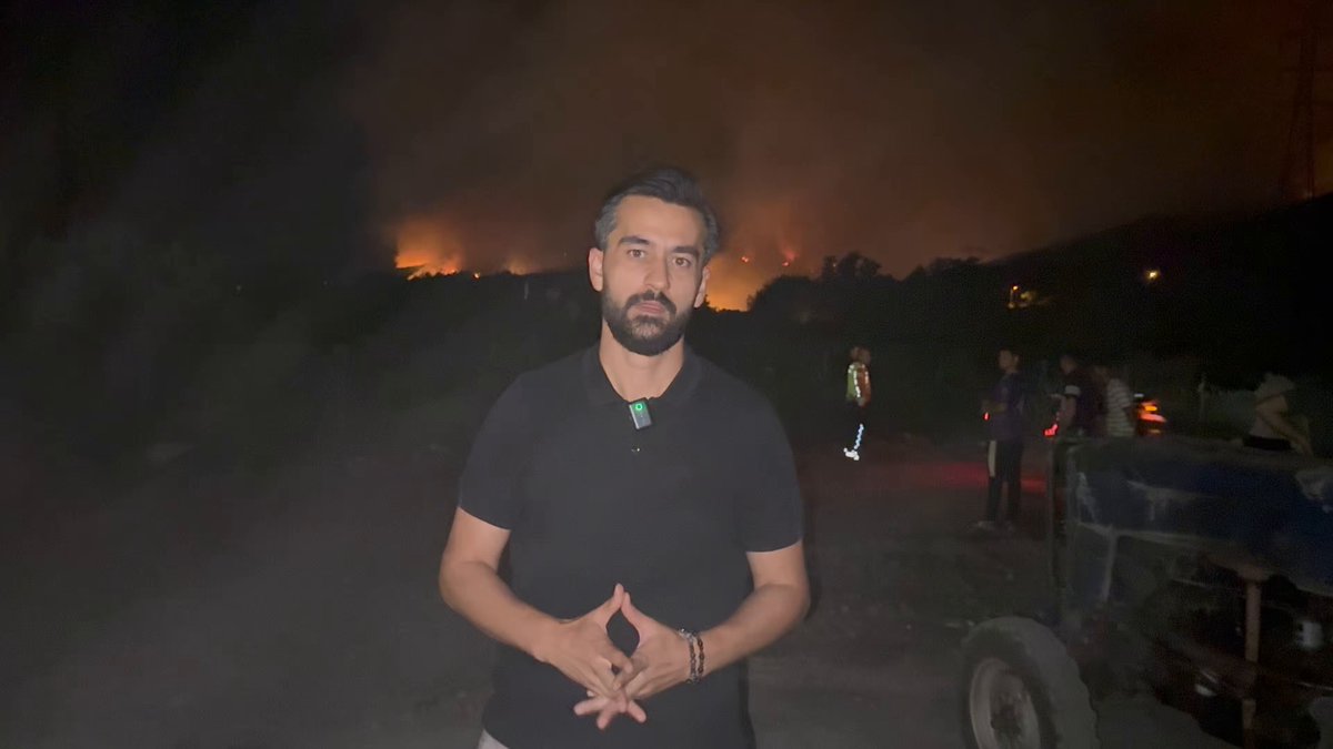 Dörtyol'da Başlayan Yangın Payas'a Ulaştı: Kontrol Altına Alınmaya Çalışılıyor