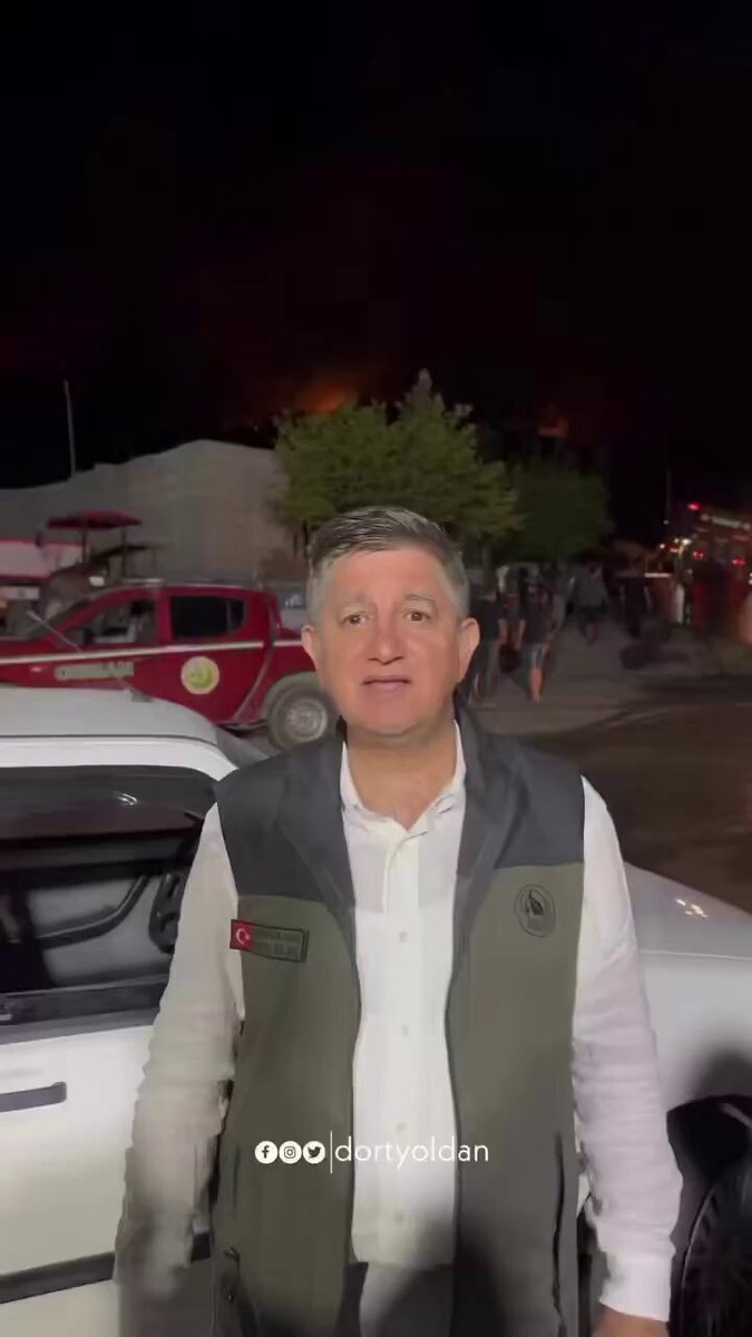 Dörtyol'da Devam Eden Yangın Kontrol Altına Alınmaya Çalışılıyor