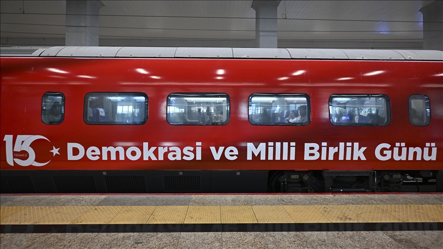 15 Temmuz Demokrasi Treni Yola Çıkıyor: 9 İl Ziyaret Edilecek