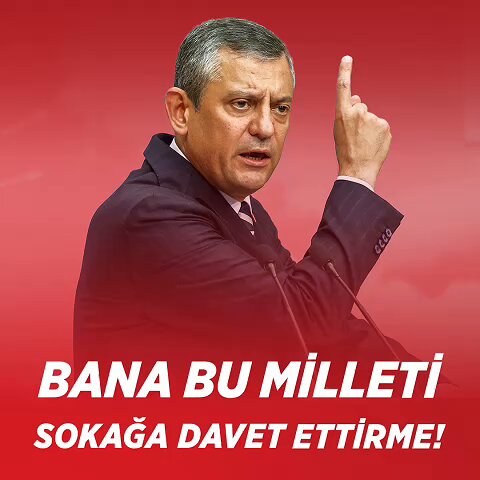 CHP Genel Başkanı Özgür Özel'den Darbe Girişimi Uyarısı: 