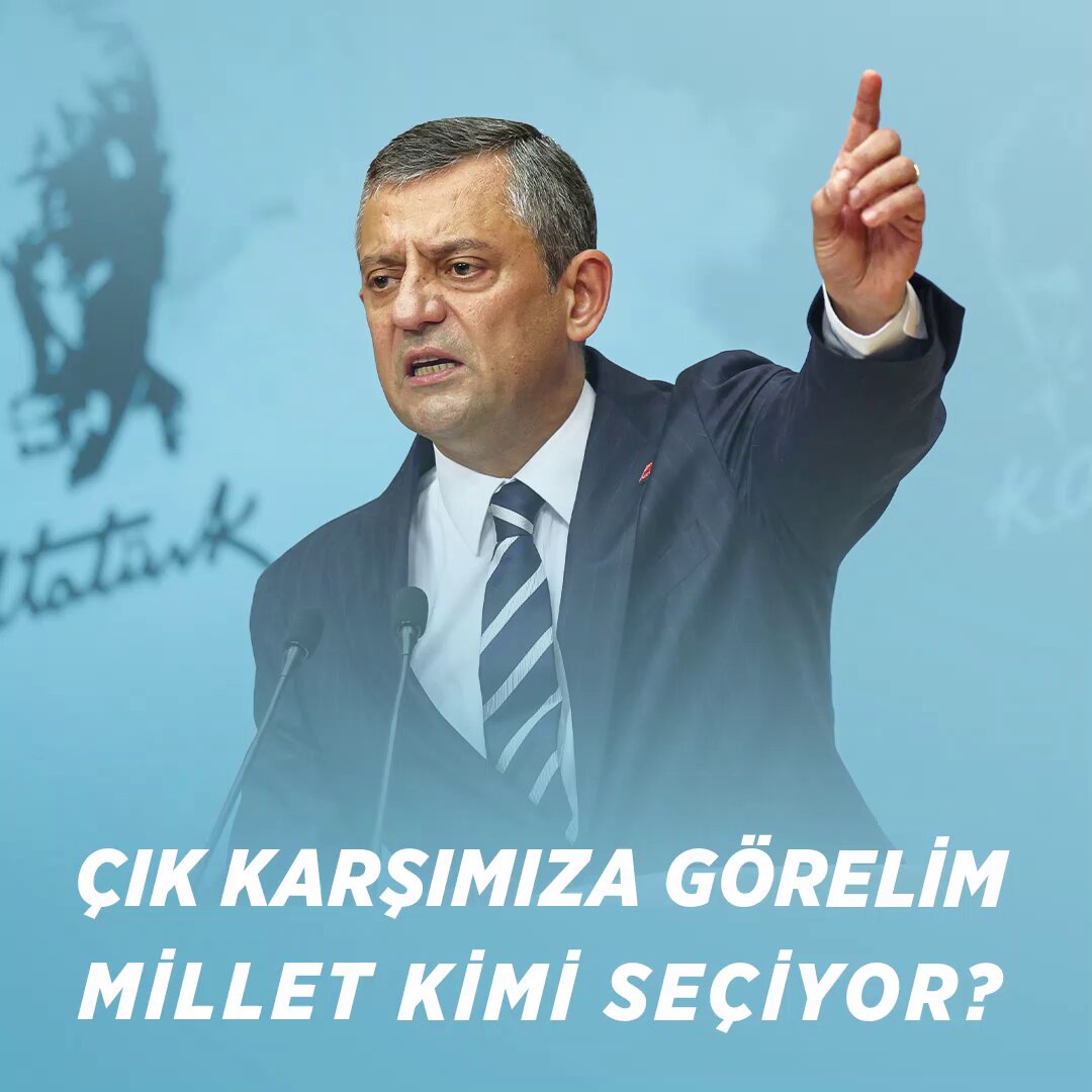 CHP Genel Başkanı Özgür Özel'den Seçim Çağrısı: 