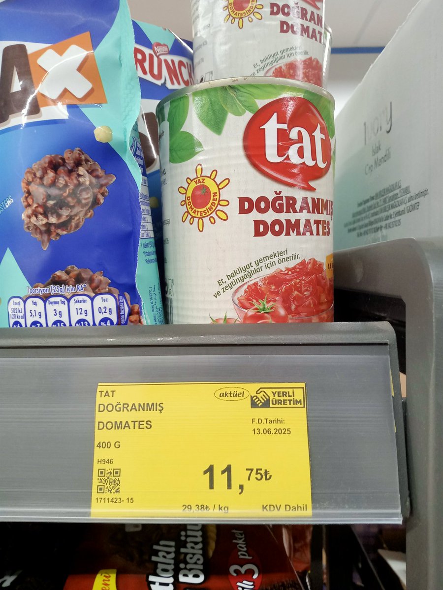 Bim'de Satılan Doğranmış Domates Konservesinde Böcek ve Kurtçuk Skandalı