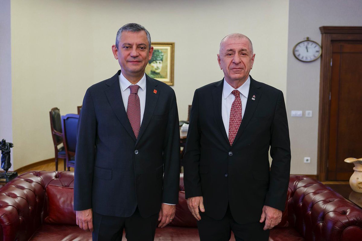 CHP ve Zafer Partisi Genel Başkanları Ortak Açıklama Yaptı