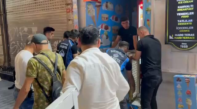 Beyoğlu'nda Güvenliği Artırmak İçin İşletme Mühürlendi