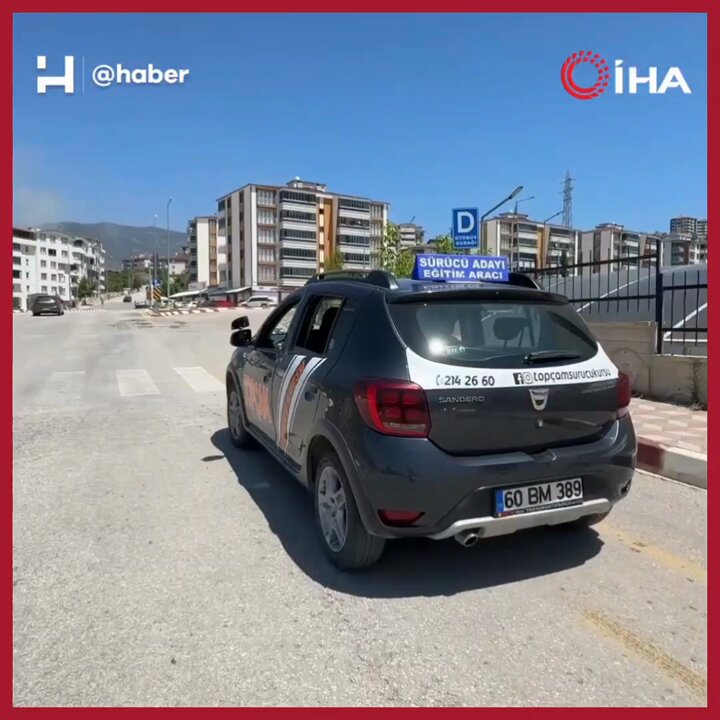 Tokat'ta Ehliyet Mücadelesi: 12 Denemede Ehliyet Alan Kadın Sürücü Adayı