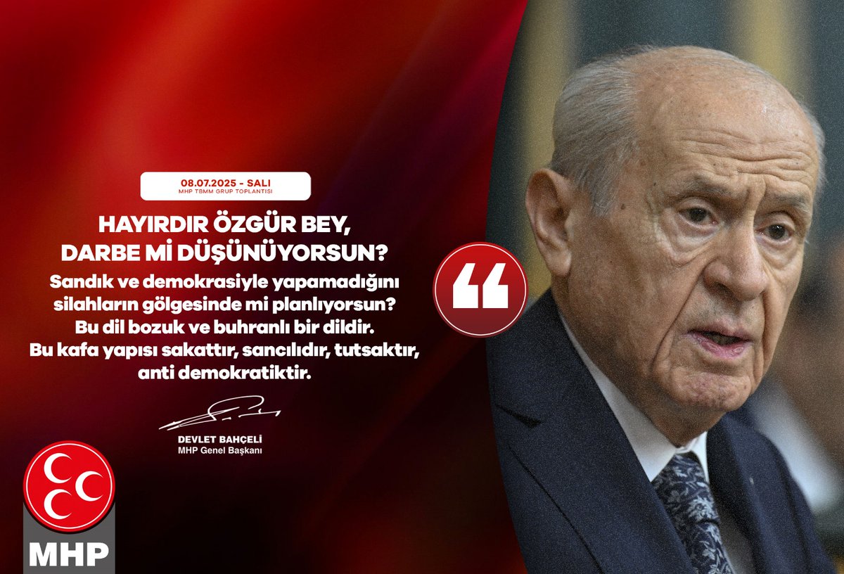 Bahçeli'den 