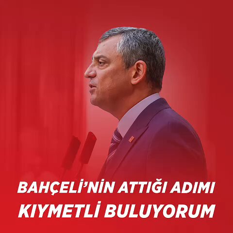 CHP Genel Başkanı Özgür Özel'den Mısır Açıklaması