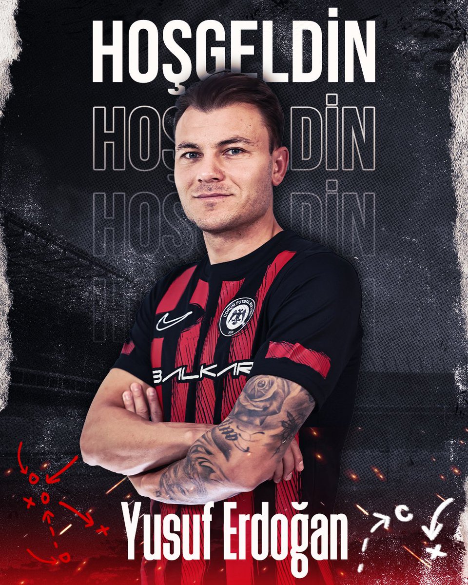 Çorum FK, Yusuf Erdoğan ile 2 Yıllık Sözleşme İmzaladı