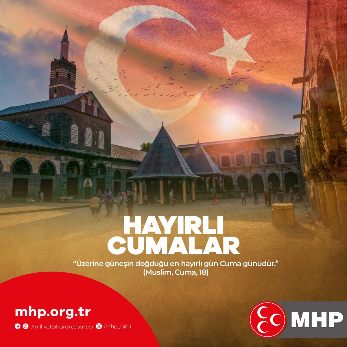 MHP'den Hayırlı Cumalar Mesajı