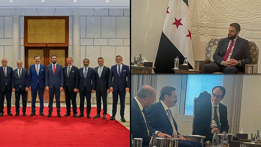 TOBB Başkanı Hisarcıklıoğlu, Suriye Cumhurbaşkanı Şara ile Ticari İşbirliği Görüşmesi Gerçekleştirdi