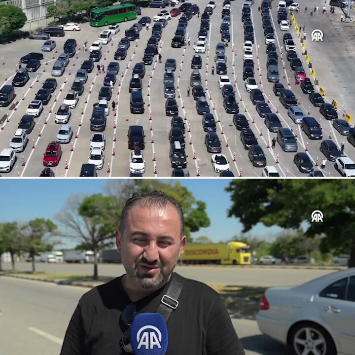 Türkiye'ye Gelen Gurbetçiler Vatan Hasretini Gideriyor