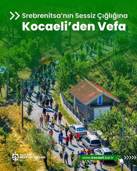 Kocaeli Belediyesi Srebrenitsa Soykırımı Anma Etkinliklerine Katıldı