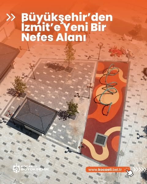 İzmit'e Yeni Meydan: Büyükşehir Belediyesi Düzenlemeyi Tamamladı