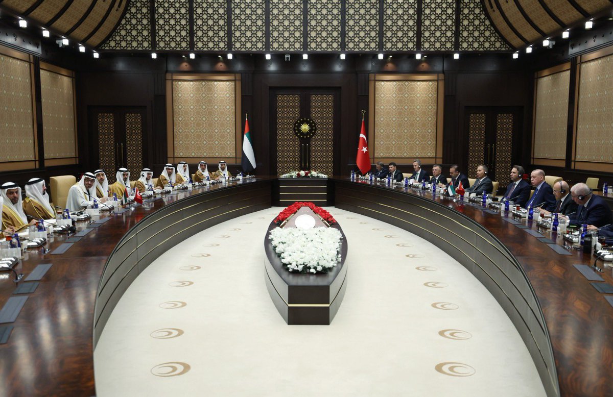 Türkiye ve Birleşik Arap Emirlikleri Arasında Yüksek Düzeyli Stratejik İşbirliği Konseyi Toplantısı Yapıldı