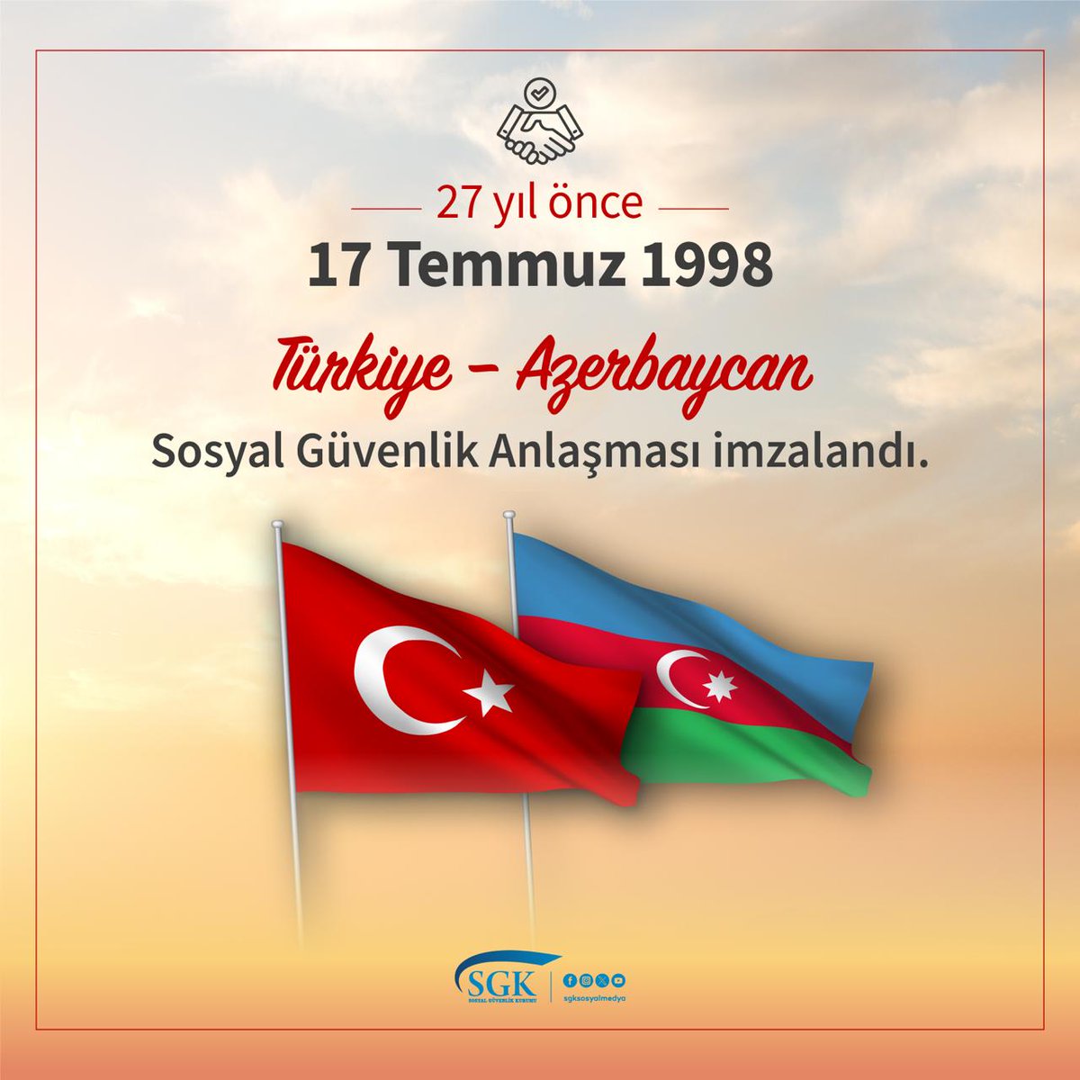 Türkiye ve Azerbaycan Arasında Sosyal Güvenlik Anlaşması 27 Yıldır Devam Ediyor