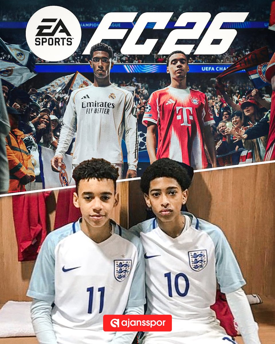 EA SPORTS FC 26 Kapak Fotoğrafında Jude Bellingham ve Jamal Musiala