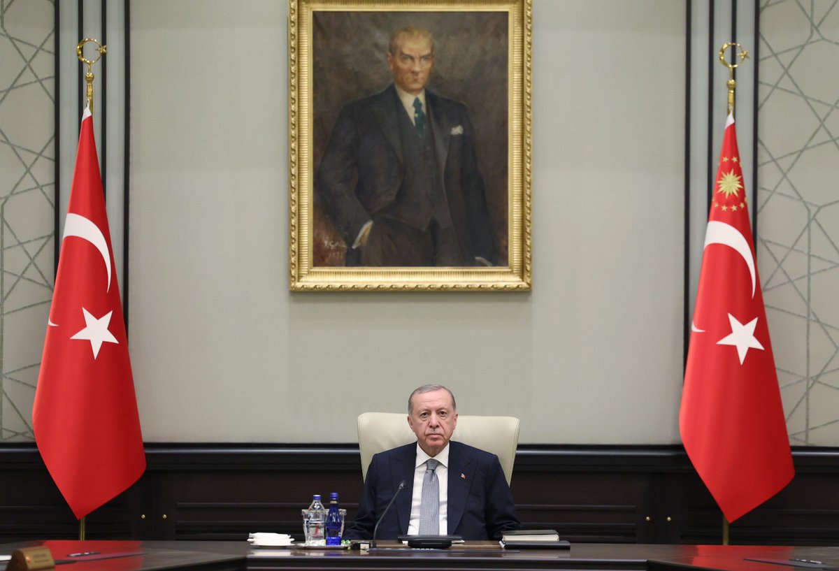 Cumhurbaşkanı Erdoğan Kabine Toplantısı'na Başkanlık Etti