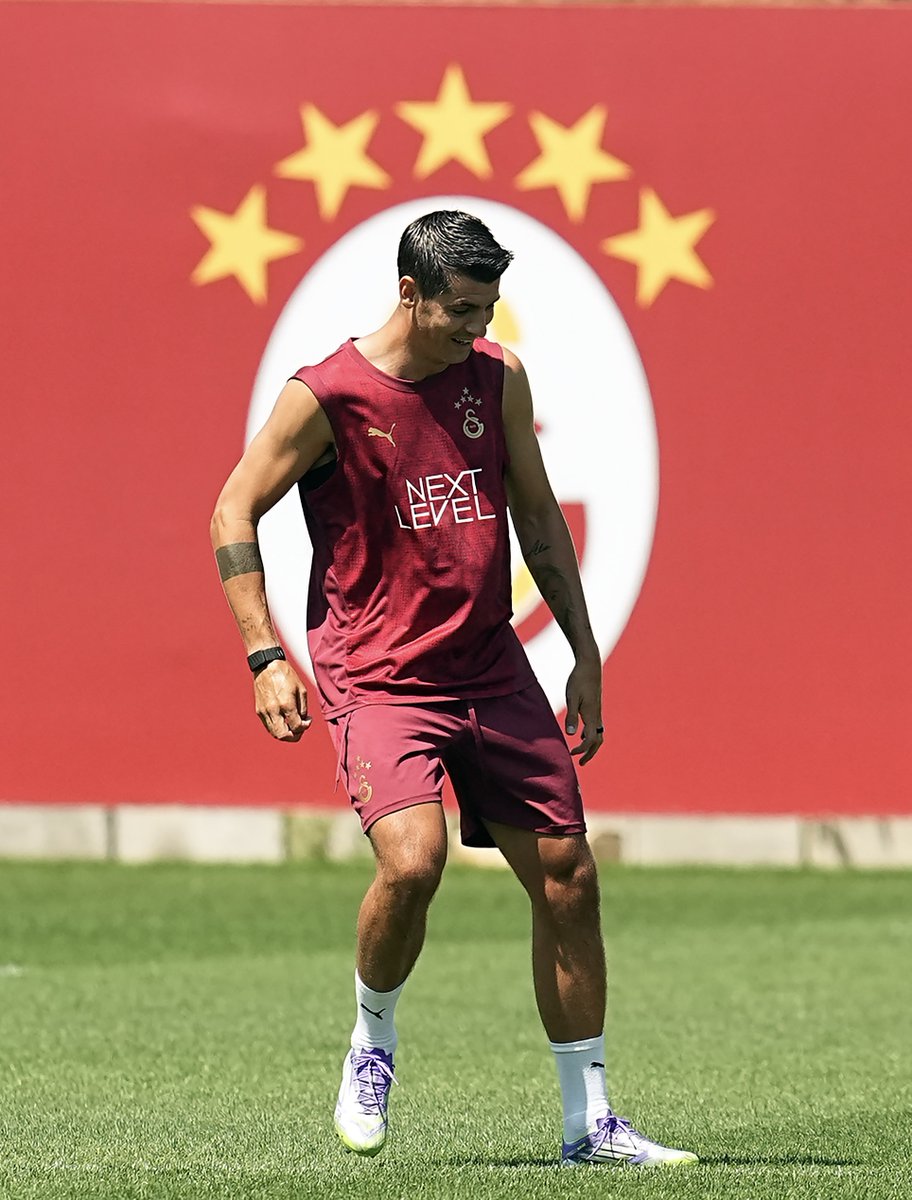 Galatasaray'dan Álvaro Morata Antrenman Paylaşımı