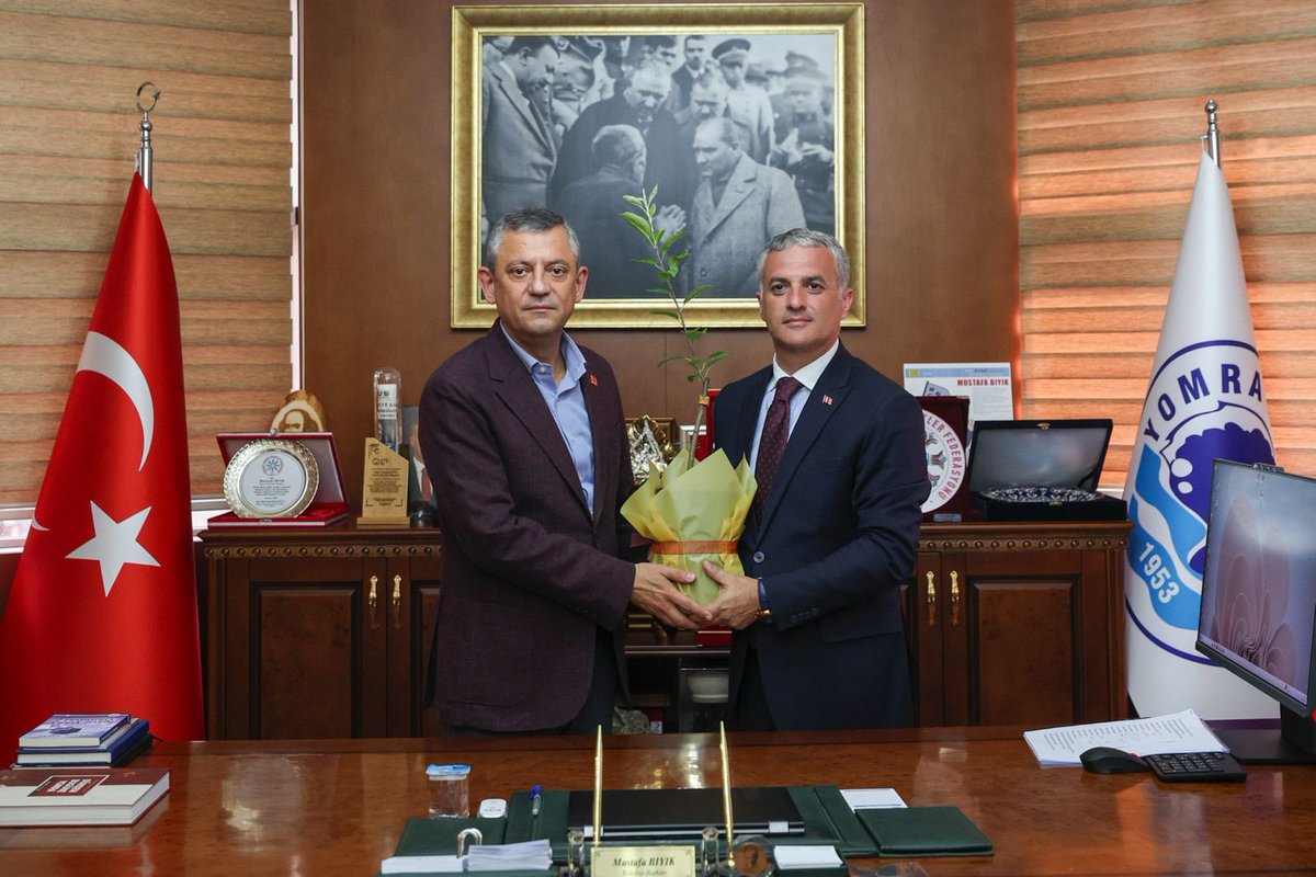 CHP Genel Başkanı Özgür Özel Trabzon Yomra'yı Ziyaret Etti