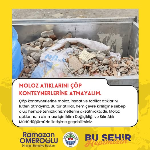 Dilovası'nda Moloz Atıkları Çevre Kirliliğine Neden Oluyor: Vatandaşlara Uyarı