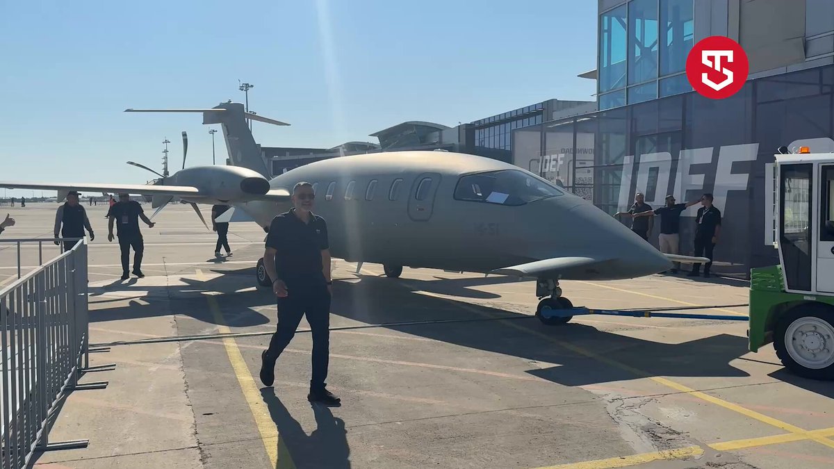 Baykar'ın İtalyan Şirketi Piaggio Aerospace'in Uçağı IDEF 25'te Sergilenecek