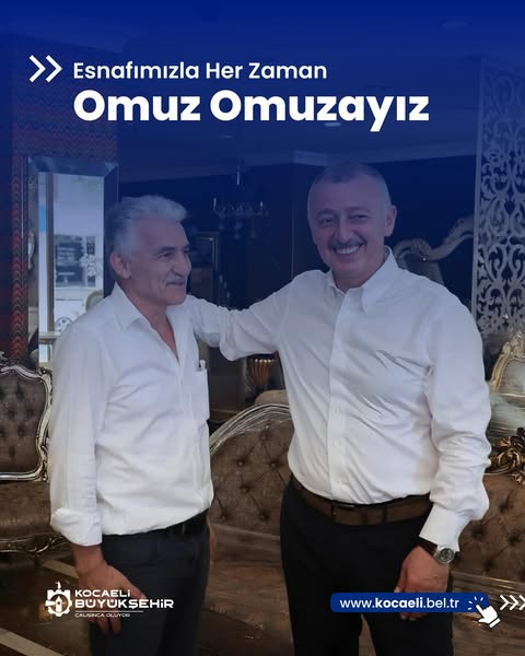 Kocaeli Büyükşehir Belediyesi Esnafla Buluştu, Destek Projeleri Devam Edecek