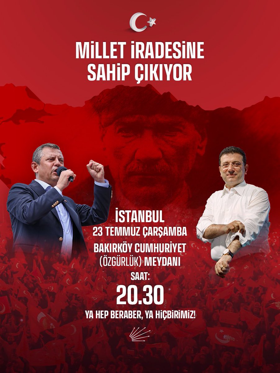 CHP Bakırköy'de Adaletsizlik ve Haksızlığa Karşı Meydanlarda