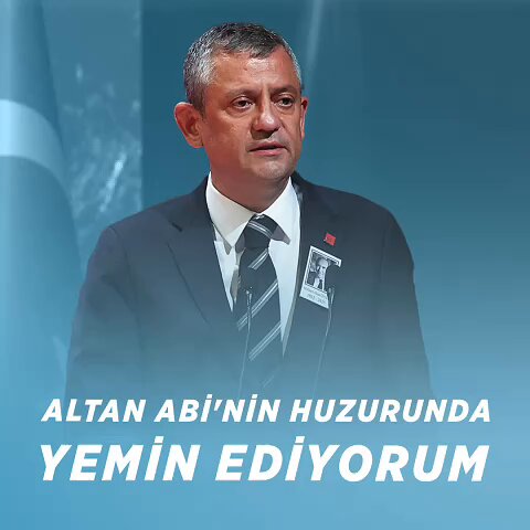 CHP'den Altan Öymen'e Vefa: İlk Seçimlerde İktidar Hedefi