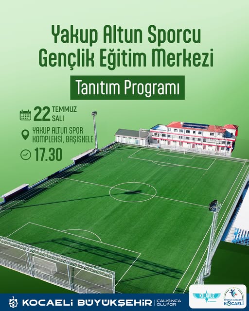 Kocaeli'de Gençler İçin Yeni Spor Merkezi Açılıyor: Yakup Altun Sporcu Gençlik Eğitim Merkezi