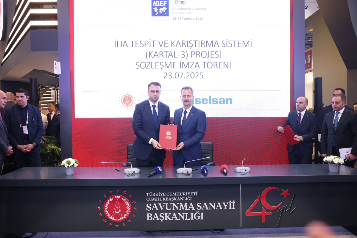 ASELSAN'dan TSK'ye İHA Karşıtı Sistem: Kartal 3 Sözleşmesi İmzalandı