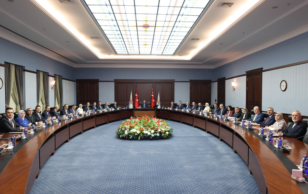 Cumhurbaşkanı Erdoğan AK Parti MYK Toplantısı’na Başkanlık Etti