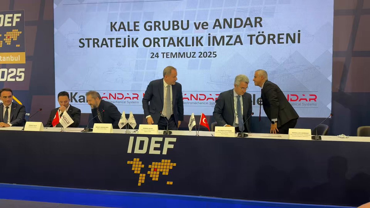 Kale Grubu ANDAR ile Ortaklık Kurarak Savunma Sanayiindeki Gücünü Artırıyor