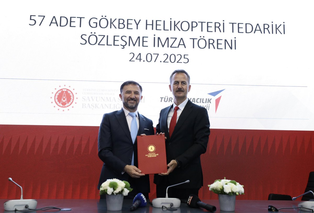 TUSAŞ ve SSB'den T625 GÖKBEY Helikopteri İçin 57 Adetlik Üretim Sözleşmesi