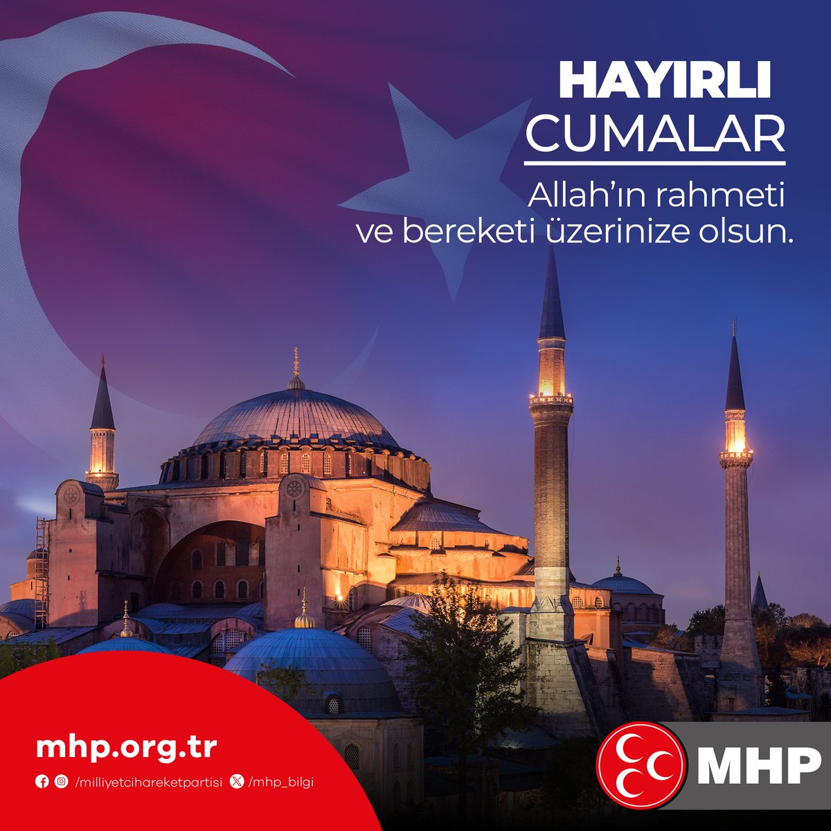 MHP'den Hayırlı Cumalar Mesajı