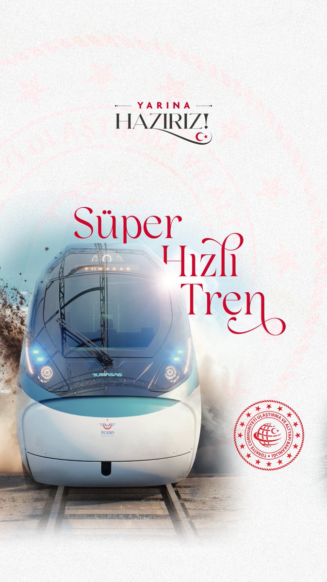 AK Parti Süper Hızlı Tren Projesi ile Türkiye Yüzyılı'na Yatırım Yapıyor