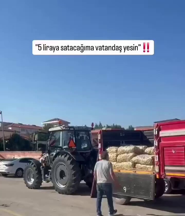 Amasya'da Patates Fiyatlarına Çiftçiden İlginç Protesto: Ücretsiz Dağıtım