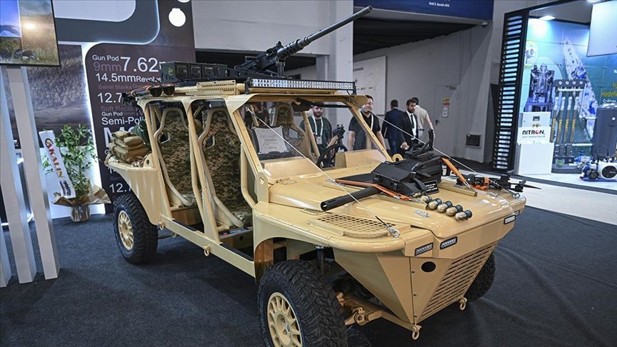 IDEF 2025'te Enderus Teknoloji'nin Ultra Hafif Taktik Aracı Yoğun İlgi Gördü