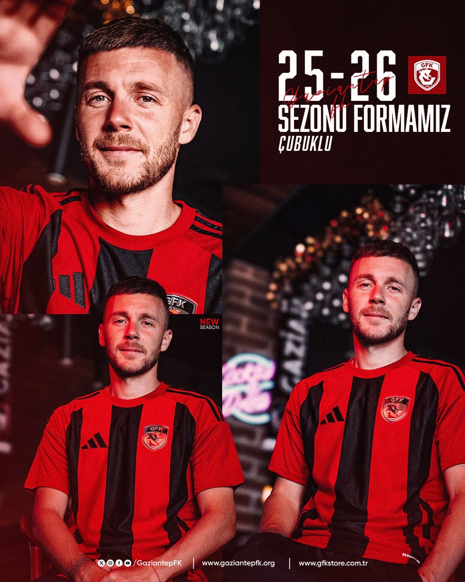 Gaziantep FK Yeni Sezon Formalarını Tanıttı