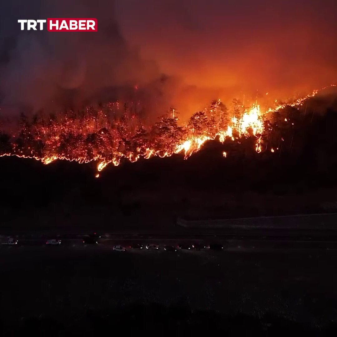 Orhaneli-Harmancık Karayolu Trafiğe Kapandı: Bursayanıyor Nedeniyle Ulaşım Durdu