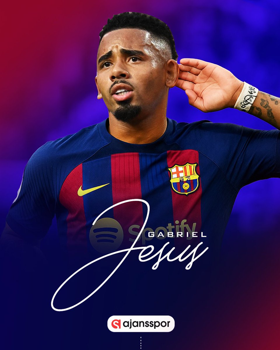 Barcelona, Gabriel Jesus'u Kiralık Almayı Hedefliyor
