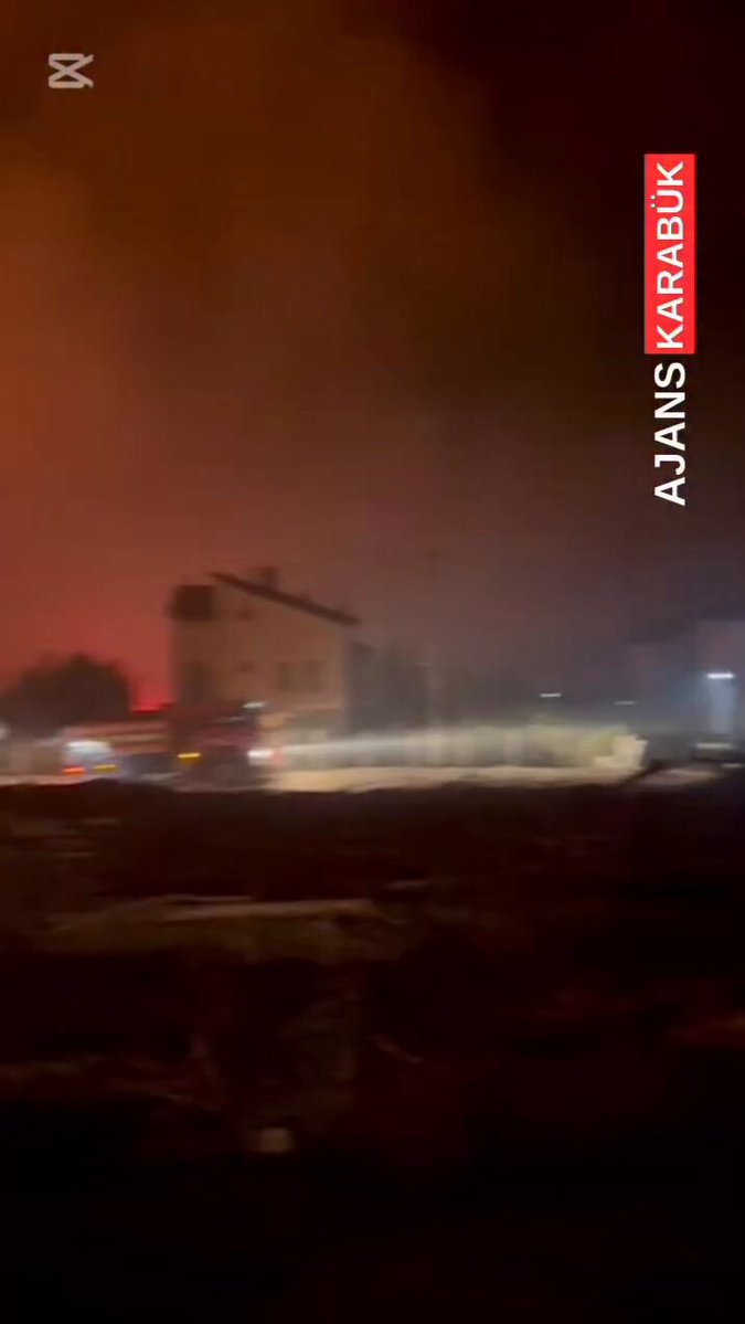 Karabük'te Yangın Tehlikesi: Şehir Merkezi Risk Altına Girdi