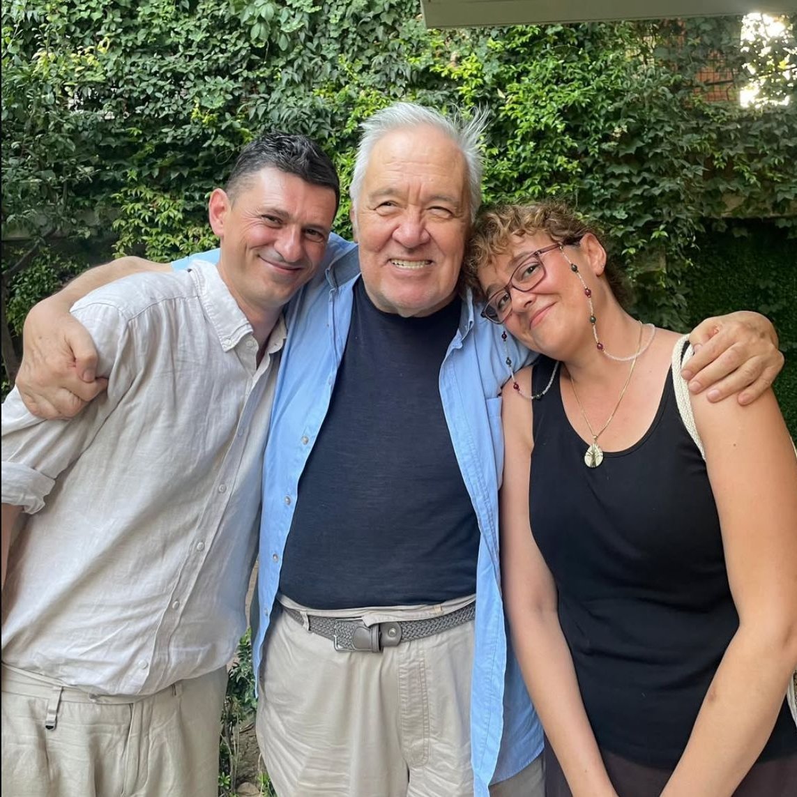 Prof. Dr. İlber Ortaylı, Mattia Ahmet Minguzzi'nin Ailesini Ziyaret Etti