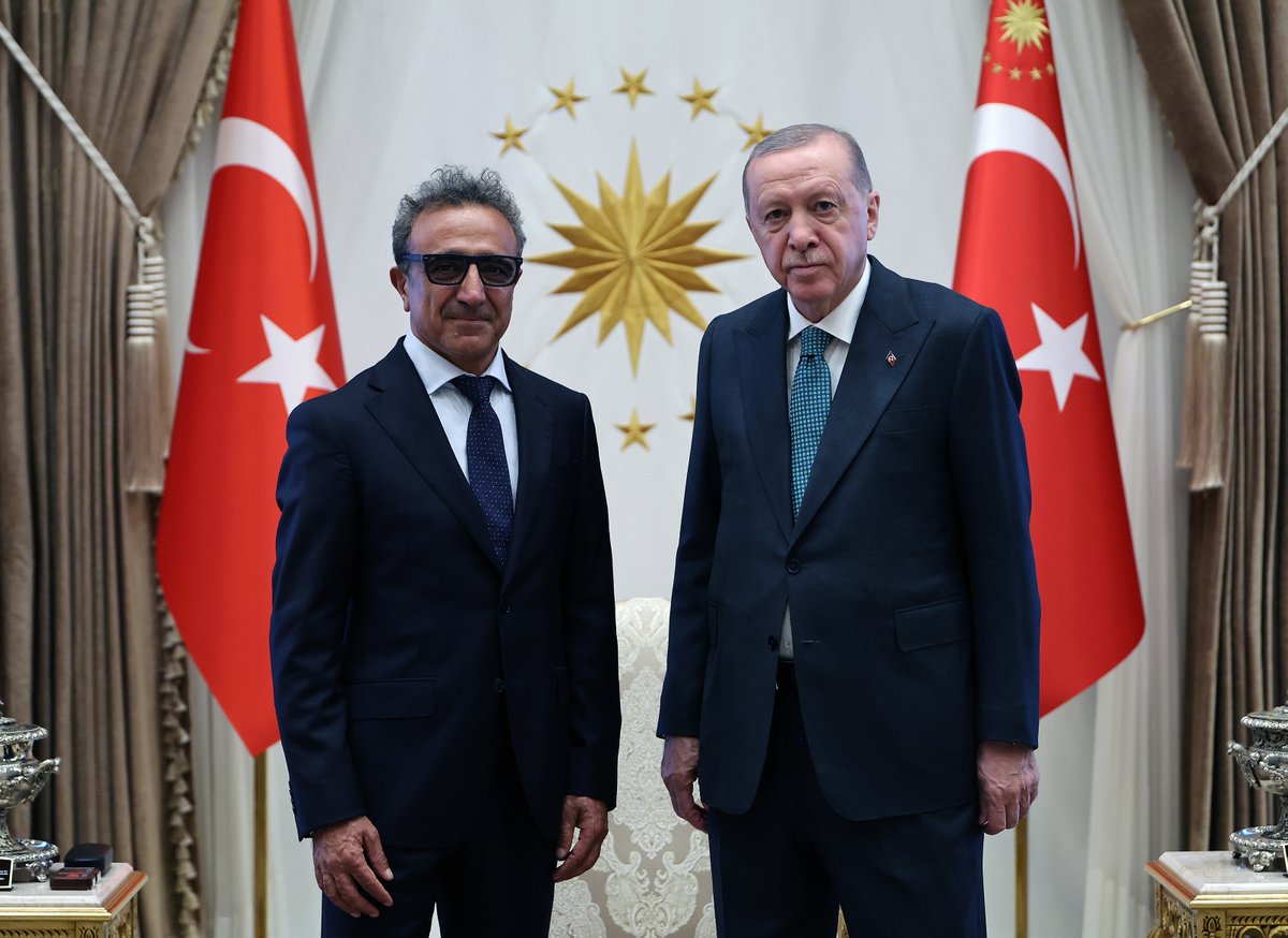 Cumhurbaşkanı Erdoğan, Chobani Sahibi Hamdi Ulukaya ile Görüşmede Ekonomi ve Girişimciliği Ele Aldı