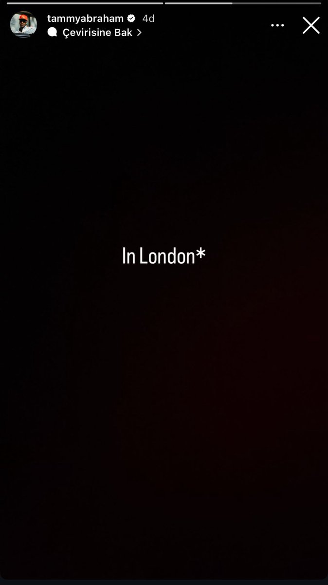Tammy Abraham'ın Londra'daki Olayı Ortaya Çıktı